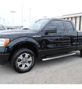 ford f 150 2012 black stx flex fuel   2 wheel drive automatic 77074