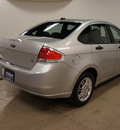 ford focus 2010 silver sedan se gasoline 4 cylinders front wheel drive automatic 75219