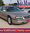 chevrolet impala 2002 tan sedan gasoline 6 cylinders front wheel drive automatic 78130