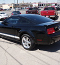 ford mustang 2008 black coupe gasoline 6 cylinders rear wheel drive standard 79936