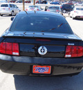 ford mustang 2008 black coupe gasoline 6 cylinders rear wheel drive standard 79936