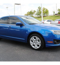 ford fusion 2011 blue sedan se gasoline 4 cylinders front wheel drive not specified 77017