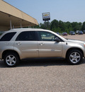chevrolet equinox 2005 tan suv lt gasoline 6 cylinders front wheel drive automatic 75672