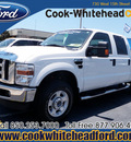 ford f 350 super duty 2010 white xlt gasoline 10 cylinders 4 wheel drive automatic with overdrive 32401