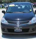 nissan versa 2011 black hatchback gasoline 4 cylinders front wheel drive automatic 33884