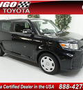 scion xb 2012 black suv gasoline 4 cylinders front wheel drive automatic 91731