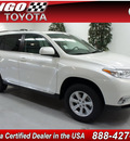 toyota highlander 2012 white suv se gasoline 4 cylinders front wheel drive automatic 91731