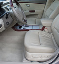hyundai azera 2008 beige sedan limited gasoline 6 cylinders front wheel drive shiftable automatic 75075