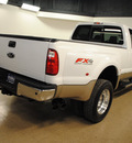 ford f 350 super duty 2010 white lariat diesel 8 cylinders 4 wheel drive automatic 75219