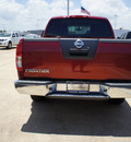 nissan frontier 2012 dk  red s gasoline 6 cylinders 2 wheel drive 5 speed automatic 75150