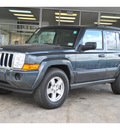 jeep commander 2007 blue suv sport gasoline 6 cylinders 4 wheel drive automatic 78216