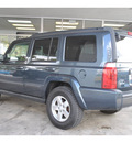 jeep commander 2007 blue suv sport gasoline 6 cylinders 4 wheel drive automatic 78216