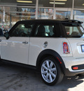 mini cooper 2009 off white hatchback s gasoline 4 cylinders front wheel drive automatic 78216