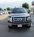 ford f 150 2010 dk  red lariat flex fuel 8 cylinders 2 wheel drive automatic 76053