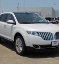 lincoln mkx 2013 white suv gasoline 6 cylinders front wheel drive automatic with overdrive 77074