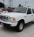 ford ranger 2011 white xlt gasoline 6 cylinders 4 wheel drive 5 speed manual 75070