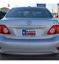 toyota corolla 2010 silver sedan le gasoline 4 cylinders front wheel drive automatic 77034