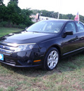 ford fusion 2010 black sedan se gasoline 4 cylinders front wheel drive automatic 75606