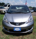 honda fit 2010 gray hatchback sport gasoline 4 cylinders front wheel drive automatic 75606