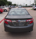toyota camry hybrid 2012 green sedan xle hybrid 4 cylinders front wheel drive cont  variable trans  76053