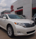 toyota venza 2012 white xle gasoline 4 cylinders front wheel drive shiftable automatic 76053