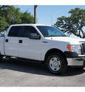ford f 150 2009 white xl gasoline 8 cylinders 2 wheel drive 4 speed automatic 78214