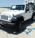 jeep wrangler unlimited 2012 white suv sport gasoline 6 cylinders 4 wheel drive automatic 76230