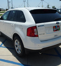 ford edge 2013 white suv sel gasoline 4 cylinders front wheel drive 6 speed automatic 76230