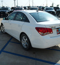 chevrolet cruze 2011 white sedan lt gasoline 4 cylinders front wheel drive 6 speed automatic 76230
