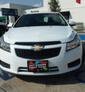 chevrolet cruze 2011 white sedan lt gasoline 4 cylinders front wheel drive 6 speed automatic 76230