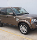 land rover lr4 2012 brown suv gasoline 8 cylinders 4 wheel drive 6 speed automatic 77090
