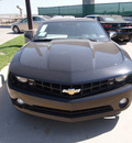 chevrolet camaro 2012 black coupe lt gasoline 6 cylinders rear wheel drive not specified 76051