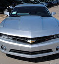 chevrolet camaro 2012 silver ice coupe lt gasoline 6 cylinders rear wheel drive not specified 76051