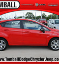 ford fiesta 2012 red hatchback ses gasoline 4 cylinders front wheel drive not specified 77375