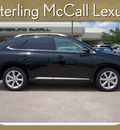 lexus rx 350 2012 black suv gasoline 6 cylinders all whee drive automatic 77074