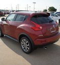 nissan juke 2012 red wagon sl gasoline 4 cylinders front wheel drive cont  variable trans  75150