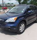 honda cr v 2009 blue suv ex l gasoline 4 cylinders front wheel drive 5 speed automatic 76248