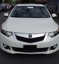 acura tsx 2009 white sedan gasoline 4 cylinders front wheel drive automatic 06019