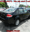 ford focus 2008 black sedan se gasoline 4 cylinders front wheel drive automatic 14094