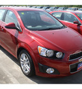 chevrolet sonic 2012 red hatchback gasoline 4 cylinders front wheel drive 5 speed manual 77090