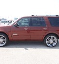ford expedition 2008 orange suv limited gasoline 8 cylinders 2 wheel drive 6 speed automatic 77388