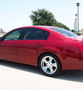 nissan maxima 2006 dk  red sedan 3 5 se gasoline 6 cylinders front wheel drive automatic 76018