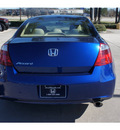 honda accord 2009 blue coupe ex gasoline 4 cylinders front wheel drive automatic 77339