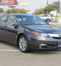 acura tl 2012 dk  gray sedan w tech gasoline 6 cylinders front wheel drive automatic with overdrive 77074