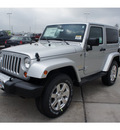 jeep wrangler 2012 bright silver suv sahara gasoline 6 cylinders 4 wheel drive not specified 77338