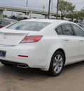 acura tl 2012 white sedan w tech gasoline 6 cylinders front wheel drive automatic with overdrive 77074