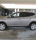 nissan rogue 2009 lt  gray suv sl gasoline 4 cylinders front wheel drive automatic with overdrive 77477