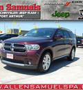 dodge durango 2012 red suv crew gasoline 8 cylinders rear wheel drive automatic with overdrive 77642