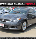 nissan altima 2012 dk  gray coupe 3 5 sr gasoline 6 cylinders front wheel drive shiftable automatic 77477