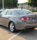 acura tsx 2010 dk  gray sedan gasoline 4 cylinders front wheel drive automatic with overdrive 77074